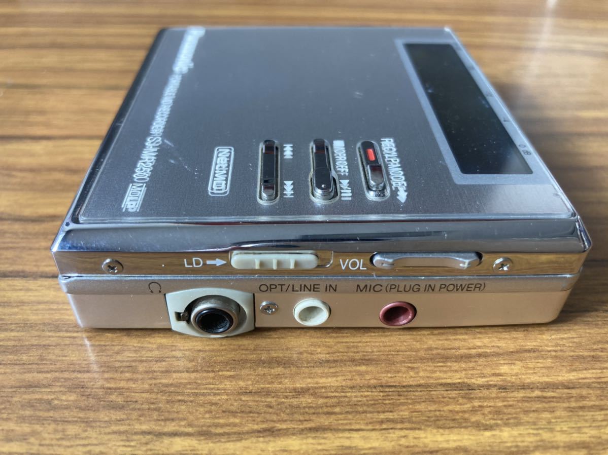 Panasonic sj-mr250 MDレコーダー 動作品 Panasonic SJ-MR250
