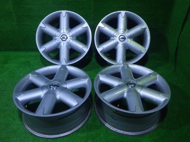 中古 日産純正 PZ50 ムラーノ ホイール アルミ 18インチ 7.5J 5穴 4本 
