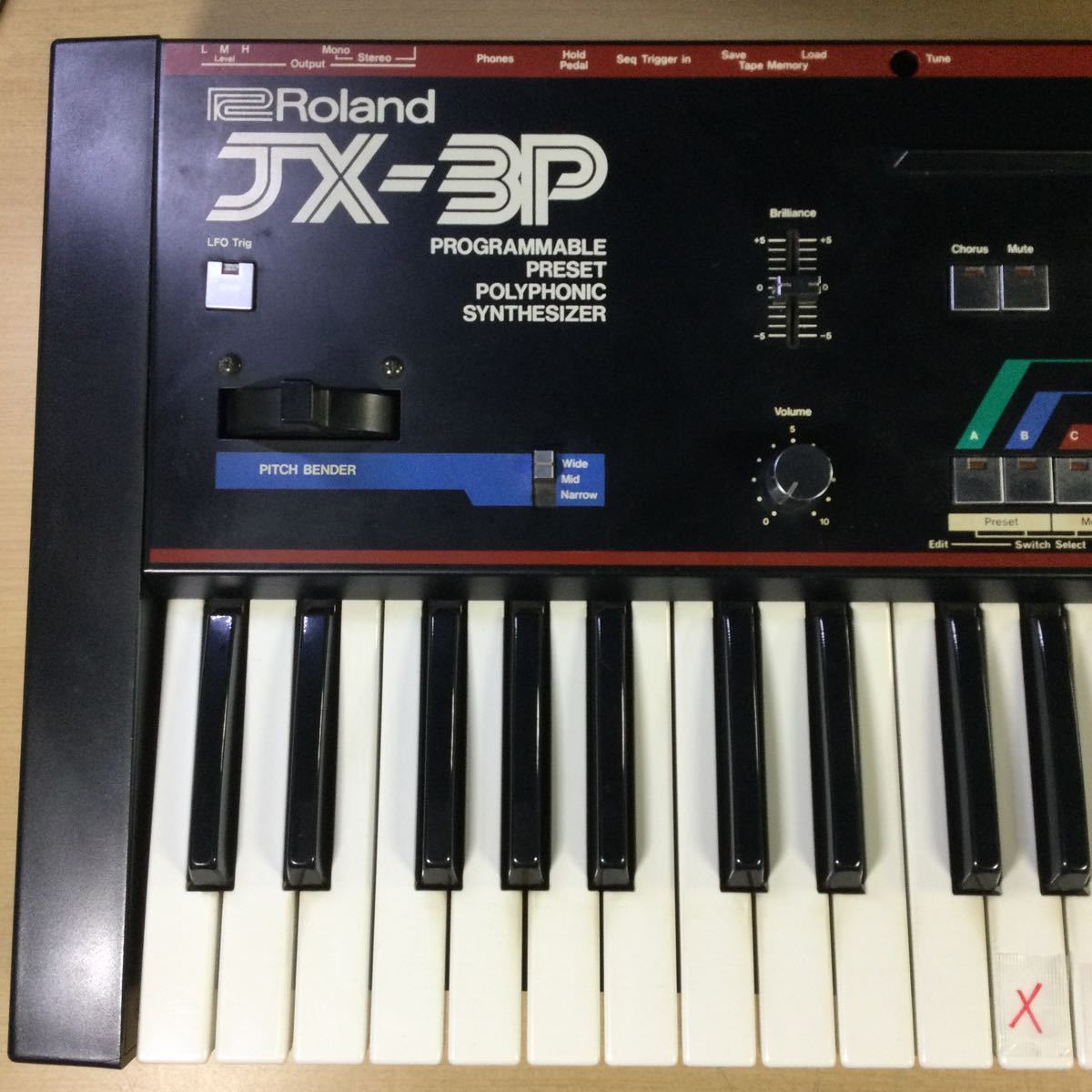 020939) Roland JX-3P アナログシンセサイザー ジャンク品 Roland JX