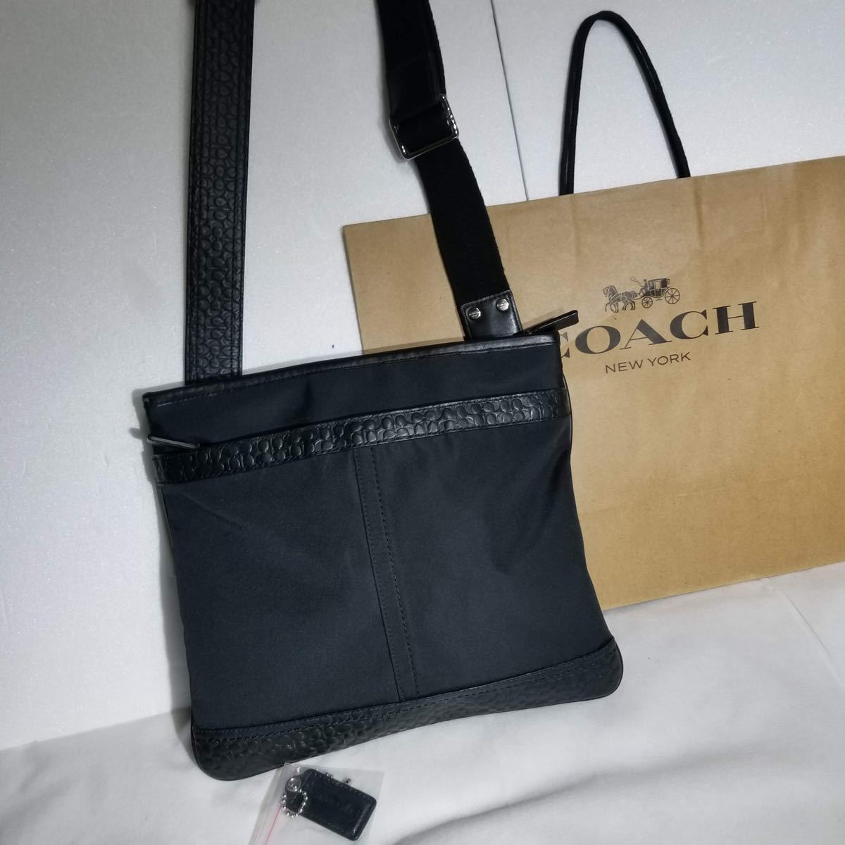 美品)ブランド： COACH コーチ K1069-F70325 ショルダー バッグ 肩掛け 