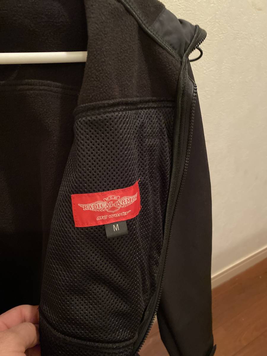 RADICAL ARMOR フィッシングジャケット Lサイズ ブラック（専用 MC 