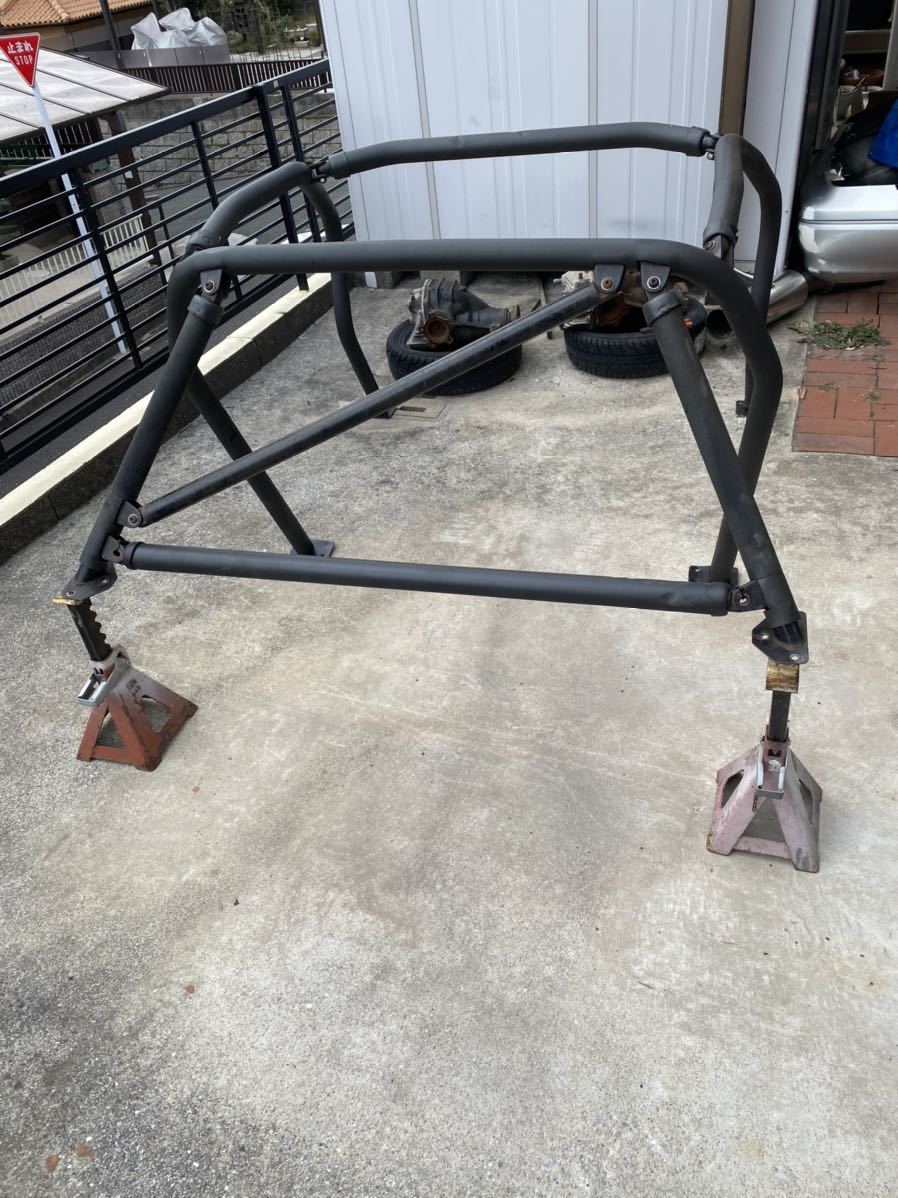 s13 セーフティ21？　サンルーフ有り用　ロールバー クスコ ロールバー CUSCO S13シルビア 7点ロールバー (8点⁄2名⁄ダッシュ