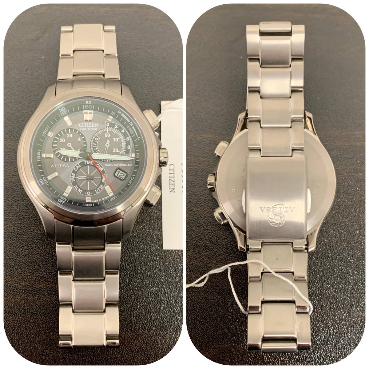 ジャンク扱い CITIZEN シチズン ATTESA アテッサ Eco-Drive エコ 