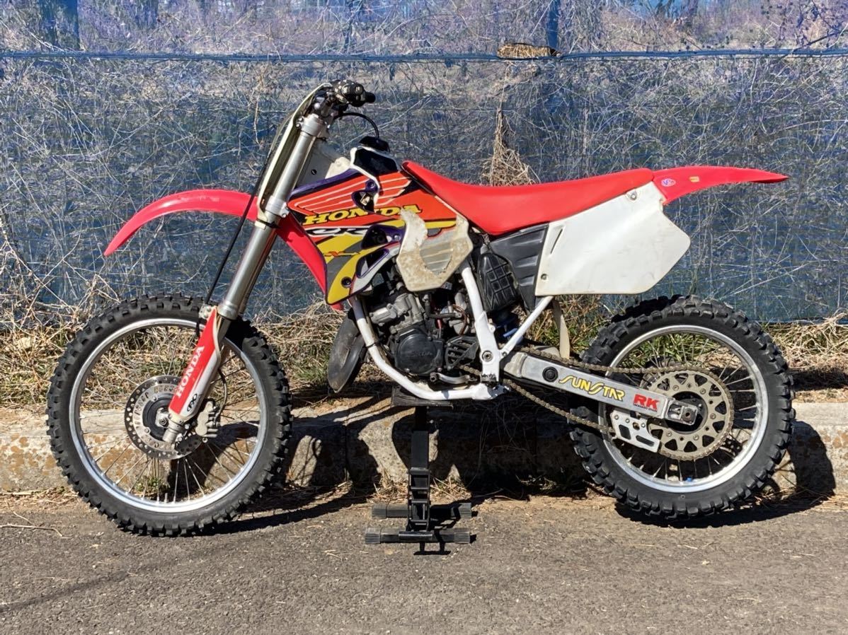 実働 ホンダ CR125 1994年式 絶好調! 軽メンテ済み JE01 林道 