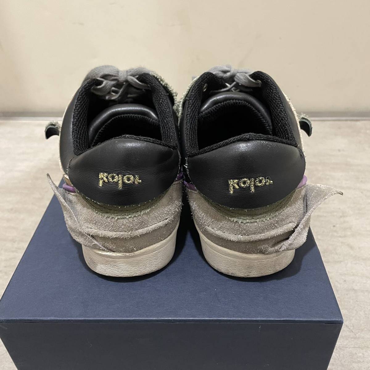 定価5万 即完品 kolor 20aw スニーカー S 24.5cm 25cm 25.5cm 
