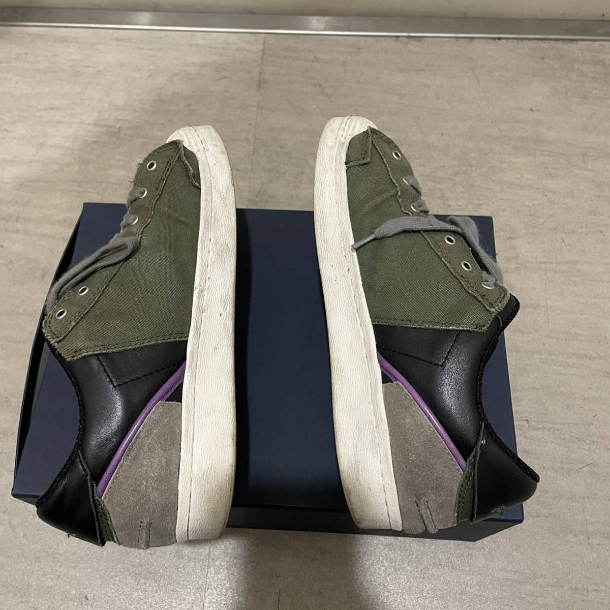 定価5万 即完品 kolor 20aw スニーカー S 24.5cm 25cm 25.5cm 