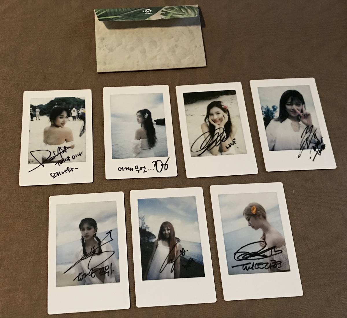 TWICE 「 Summer Nights 」 MONOGRAPH トレカ 7枚付 検索： 写真集 