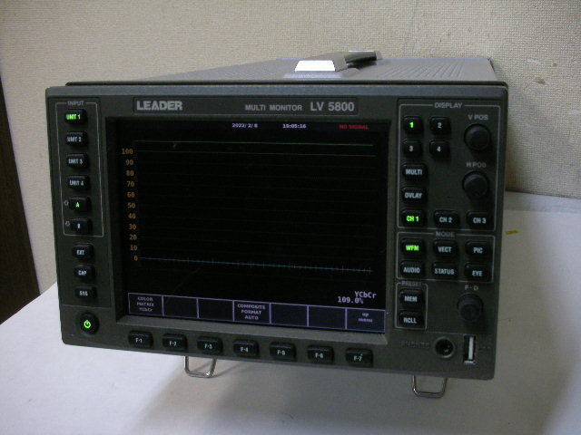 LEADER MULTI MONITOR LV5800