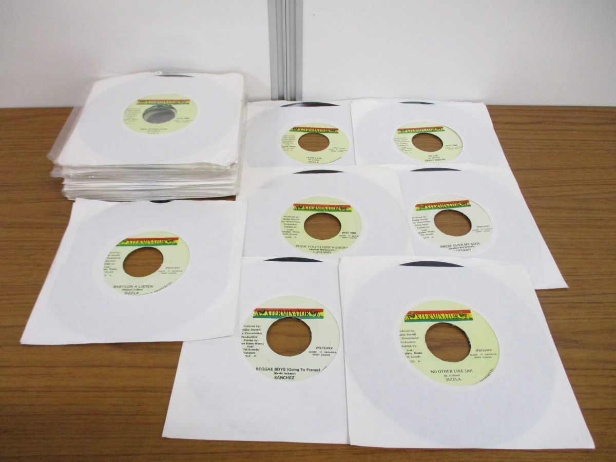 【安い，大得価】 01 XTERMINATORのレコードまとめ売り約25枚セット/エクスターミネーター/アナログ盤/7インチ/EP/レゲエ/ルチアーノ/シズラ(レゲエ)｜売買されたオークション情報、yahooの商品情報をアーカイブ公 レゲエ