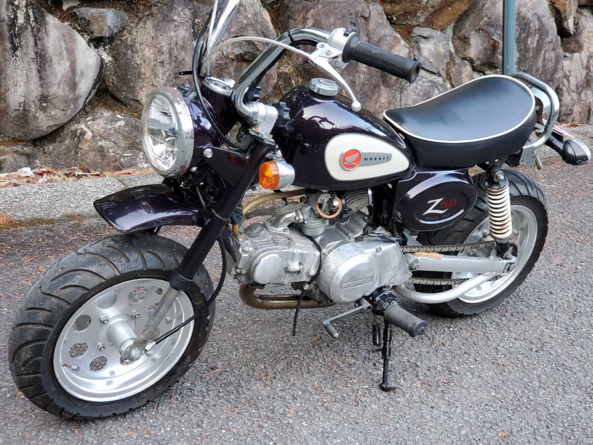 ショップモンキー Z50J モンキー12V 1994年 JUN96cc ボアアップ プチカスタム 10インチ