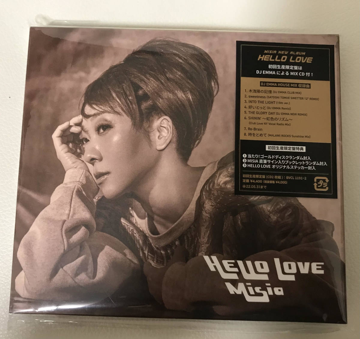 人気，最新作 レターパック 超 MISIA ミーシャ HELLO LOVE 2CD 通常盤初回仕様 ステッカー付 帯無し 定価4 400円(Misia)｜売買されたオークション情報、yahooの商品情報をアーカイブ公開 - オークファン ま行
