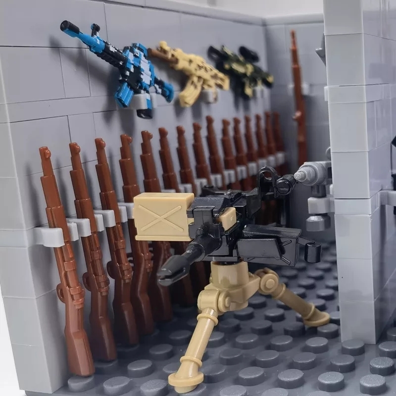 迷彩 レゴ 匿名配送 LEGO互換 大砲 機関銃 誕生日プレゼント 