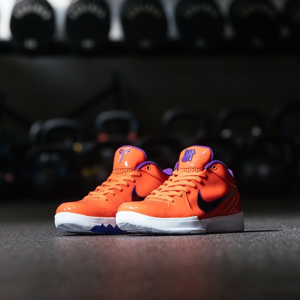 定価から送料無料 28.5 NIKE KOBE4 Protro Undefeated Team orange 