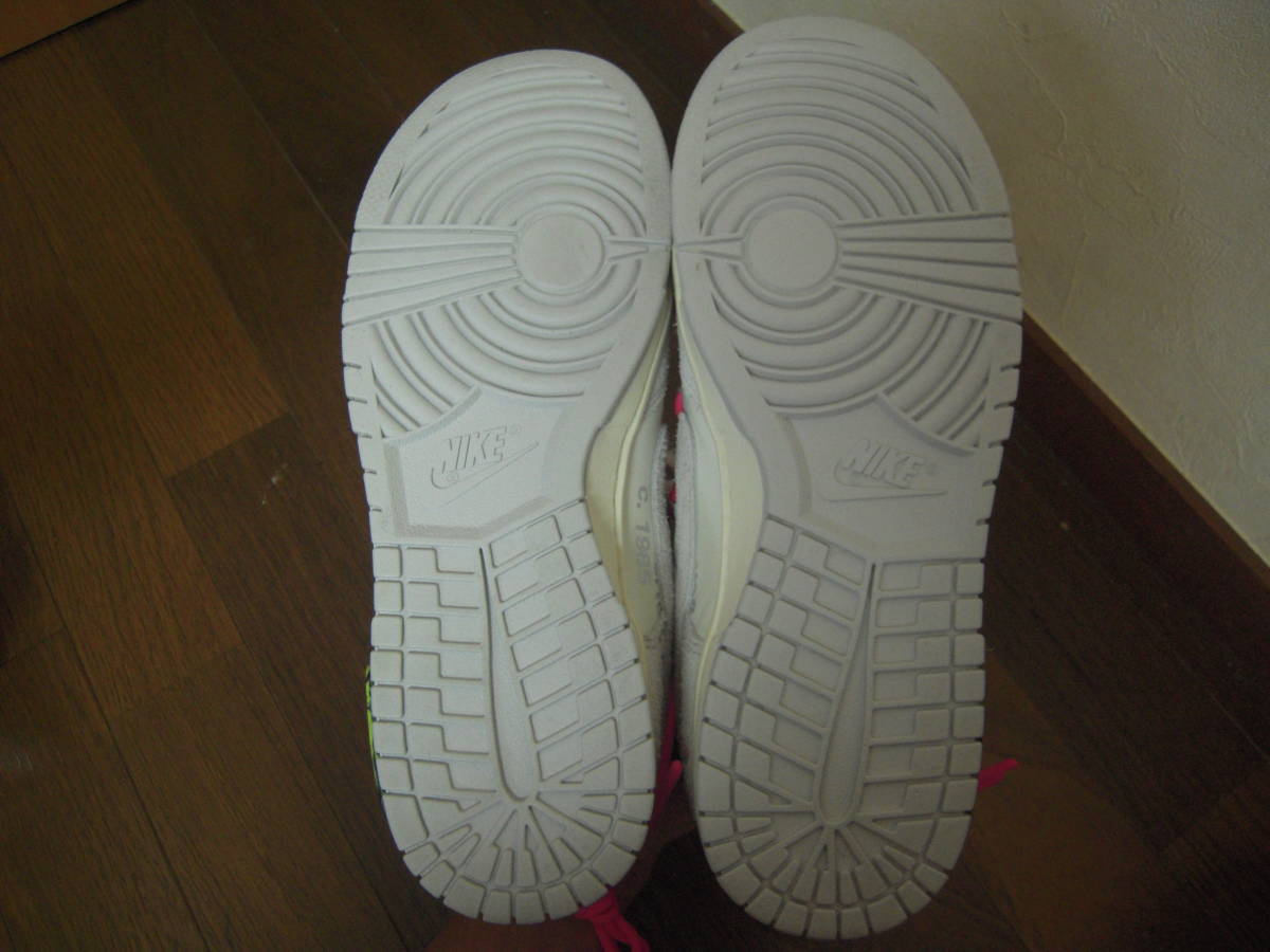 Dunk Low x Off-White Nike | 50' of 'Lot eBay BLEU SB OW SNKRS Date.