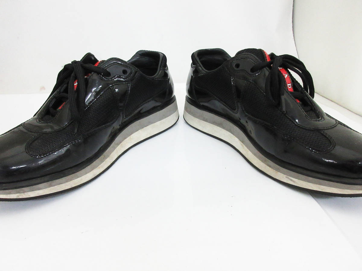 SH2788【プラダ】PRADA スニーカー☆レディース 36 1/2☆23.5cm☆3E 
