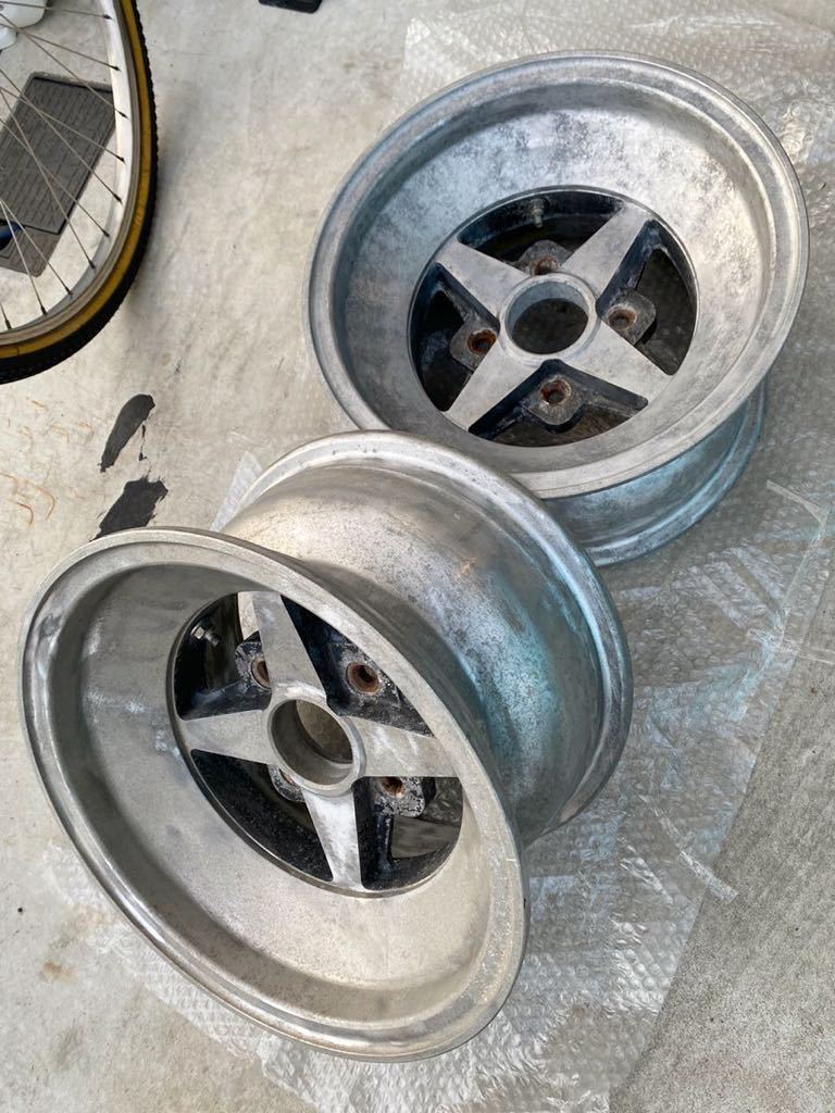 WORK エクイップ 17インチ ホイール2本 9j 希少サイズ 深リム】WORK