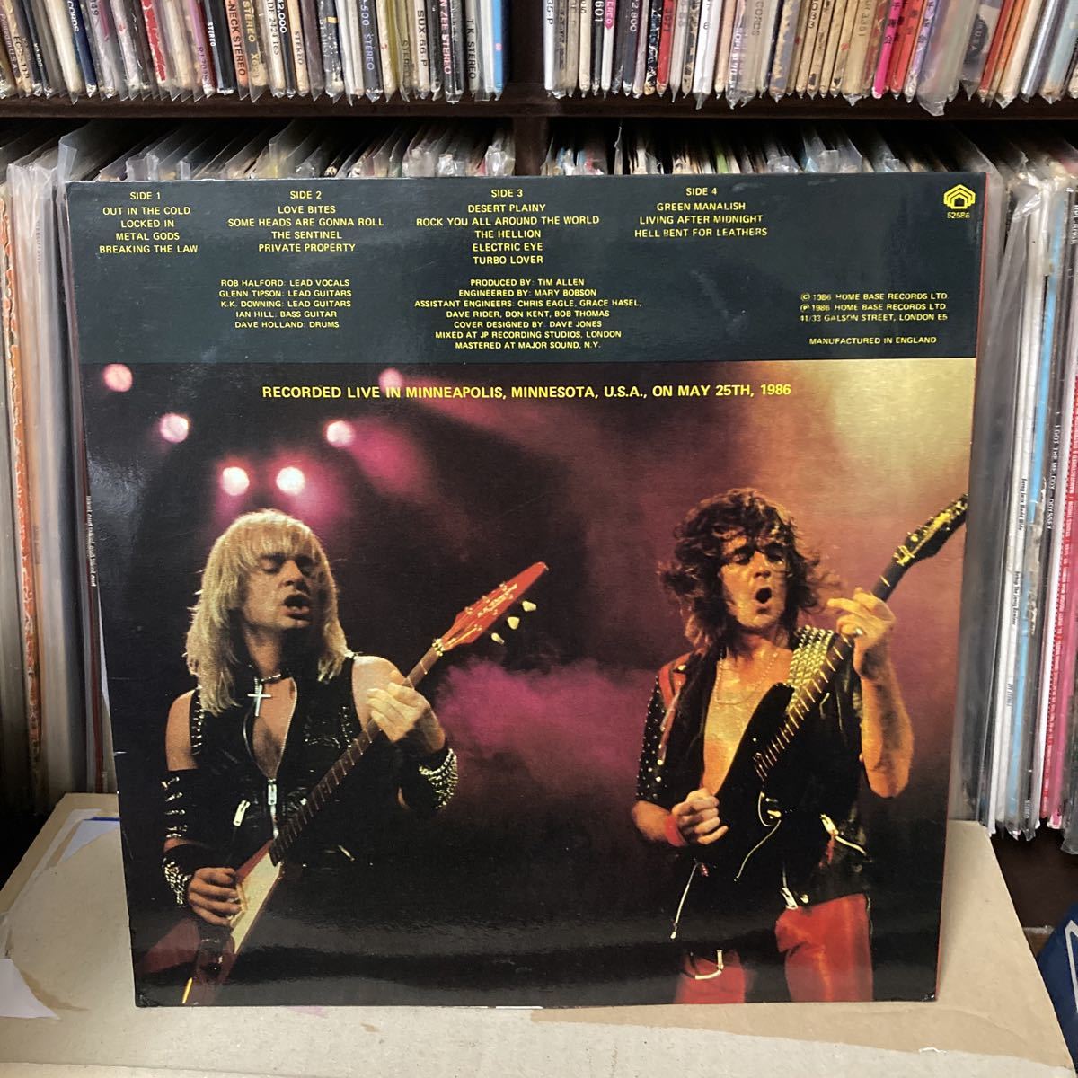 厳選LP】超希少盤 2枚組 美盤JUDAS PRIEST/ROCK YOU ALL AROUND THE 