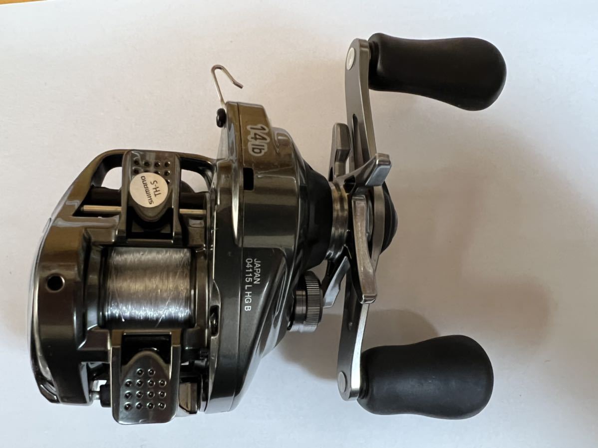 超美品 シマノ SHIMANO 20メタニウム HG LEFTハンドル フロロ14lb付属