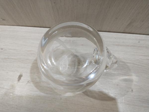 未使用品 Moser モーゼル 鳥図彫刻 ビアマグジョッキ ボヘミアグラス