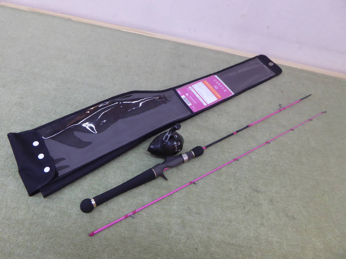 K 1 テイルウォーク キャンピー 50 クローズドフェイスリールセット ケースあり 2ピースベイトロッド 売買されたオークション情報 Yahooの商品情報をアーカイブ公開 オークファン Aucfan Com