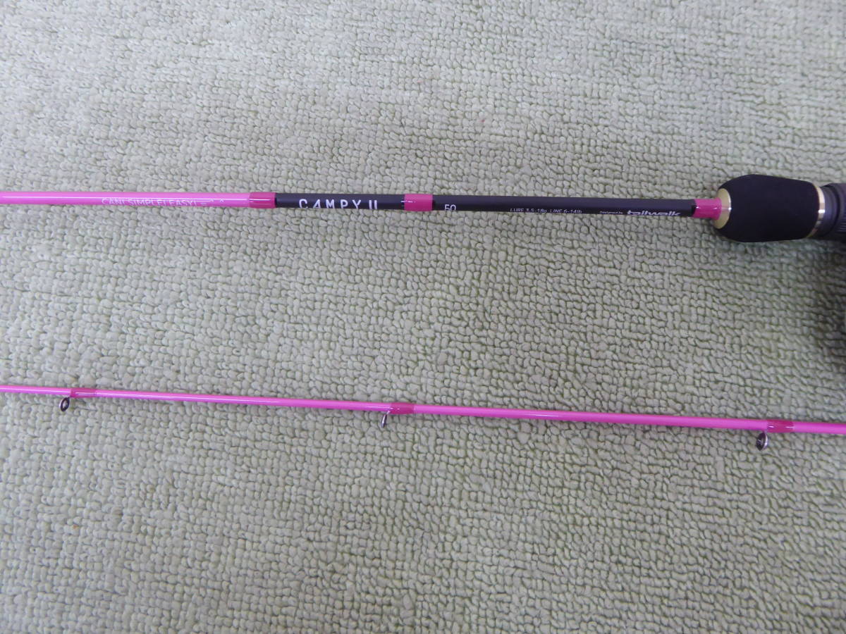 K 1 テイルウォーク キャンピー 50 クローズドフェイスリールセット ケースあり 2ピースベイトロッド 売買されたオークション情報 Yahooの商品情報をアーカイブ公開 オークファン Aucfan Com