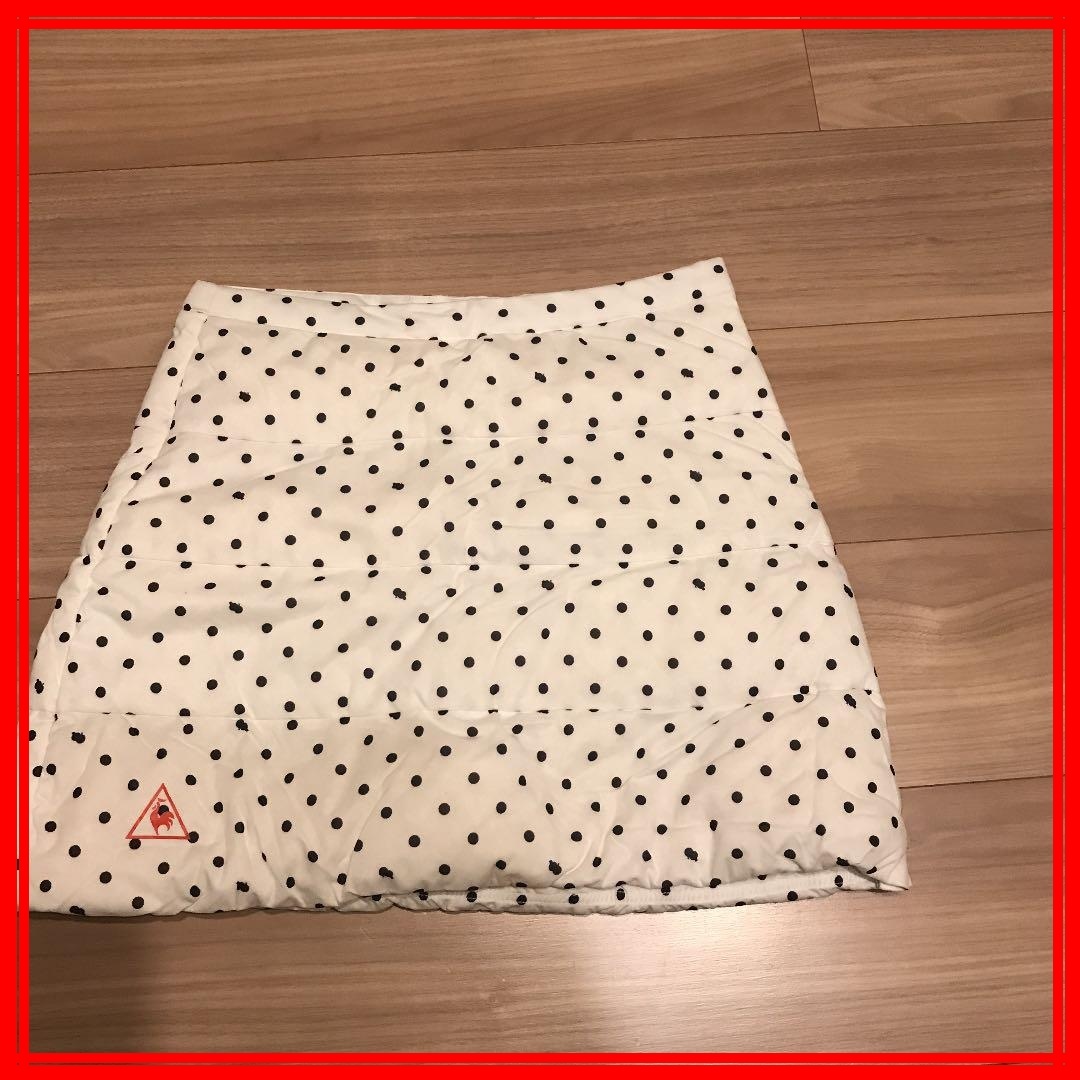 ★美品★ルコック ゴルフウェアレディース ダウン／フェザー中綿スカート 秋冬用 Mサイズ ルコック ダウン（スカート｜レディースウェア）：ウェア le ゴルフウェア ダウン（スカート 半額以下
