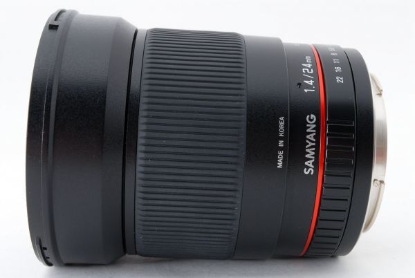 ★超極上美品★SAMYANG サムヤン 24mm F1.4 ED AS IF UMC CANON キヤノン用★4576 24mm F1.4 : 第10回SAMYANG Lens Review