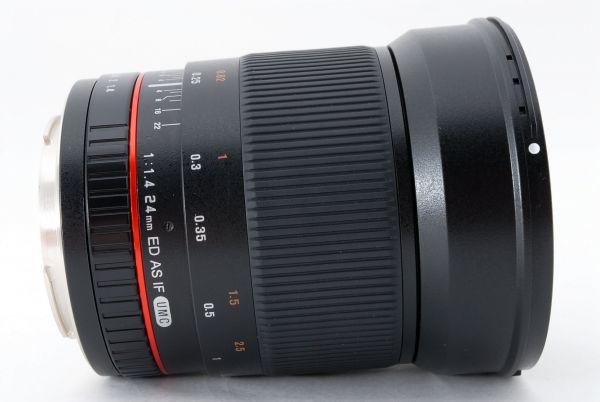 ★超極上美品★SAMYANG サムヤン 24mm F1.4 ED AS IF UMC CANON キヤノン用★4576 24mm F1.4 : 第10回SAMYANG Lens Review