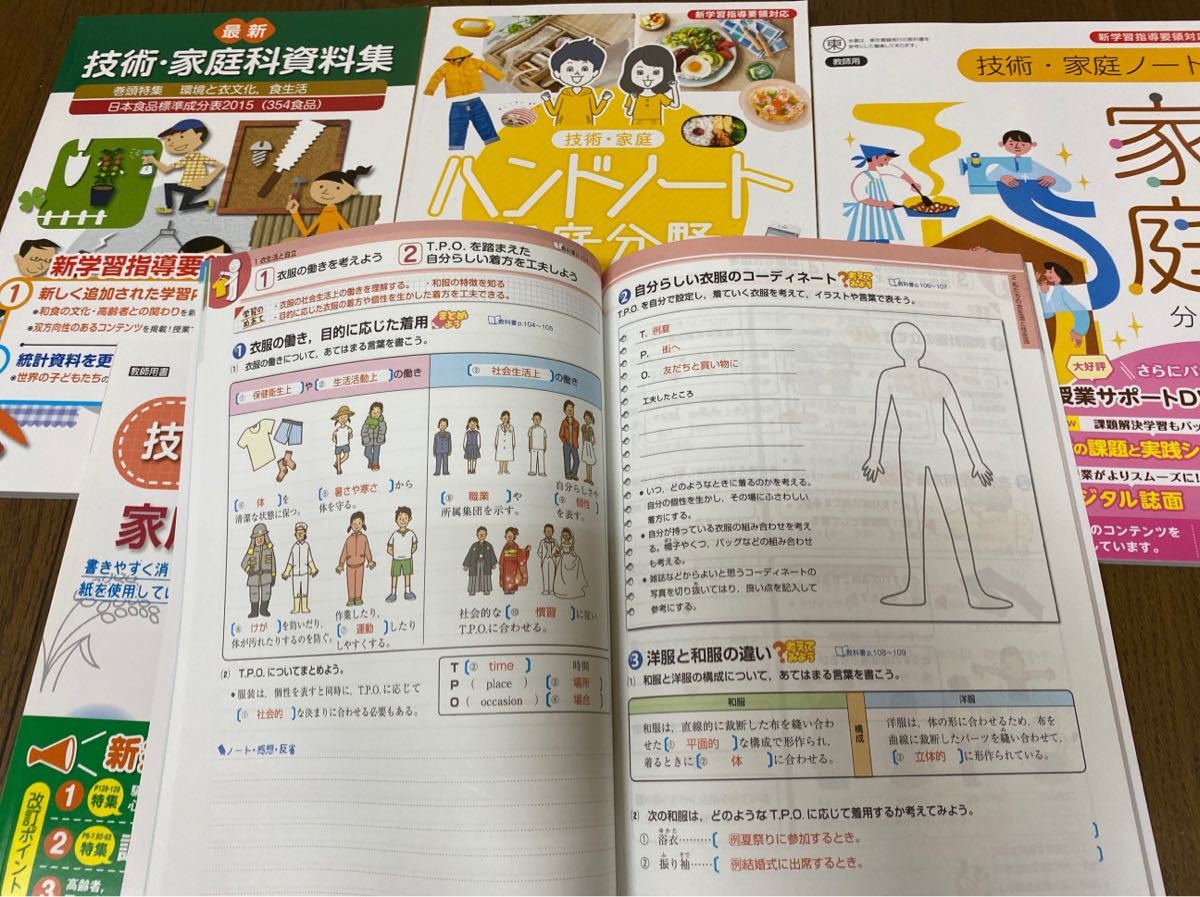 最新 東京書籍参考 家庭科ワークなど 5冊 教科書準拠 売買されたオークション情報 Yahooの商品情報をアーカイブ公開 オークファン Aucfan Com