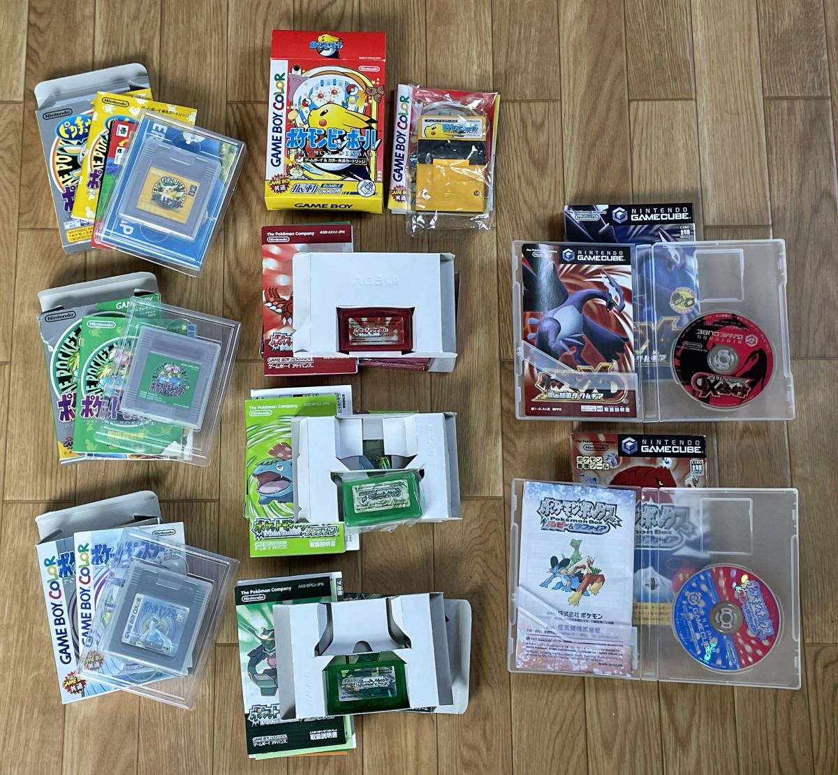 ポケモン ゲームセット #ゲームボーイ #ゲームボーイアドバンス 