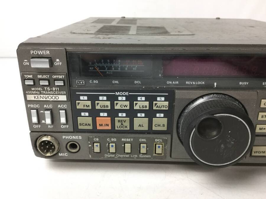 KENWOOD TS-811 430MHzオールモードトランシーバー◇ジャンク品
