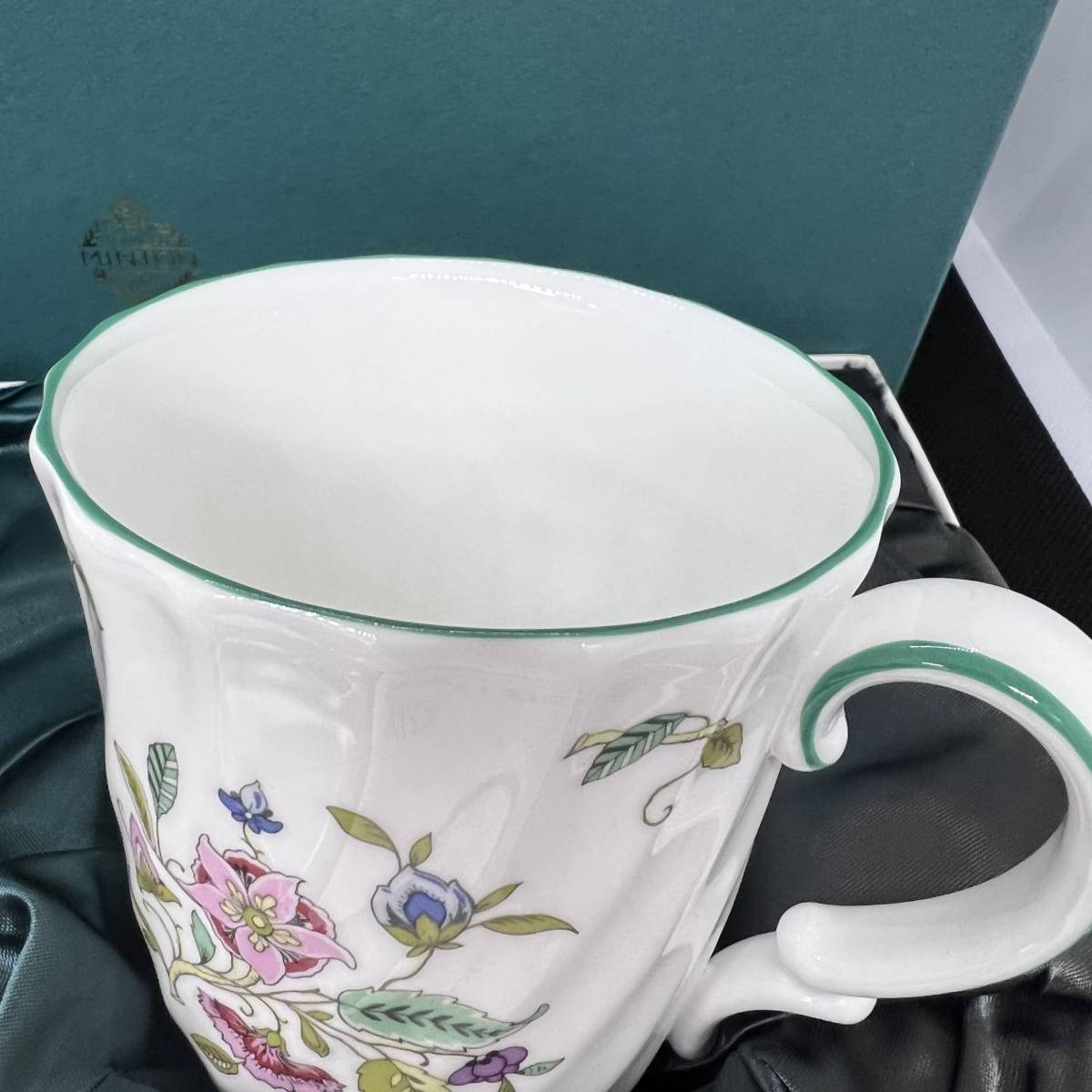 4552 MINTON ミントン マグカップ ハドンホール 150周年記念 現状品 2 