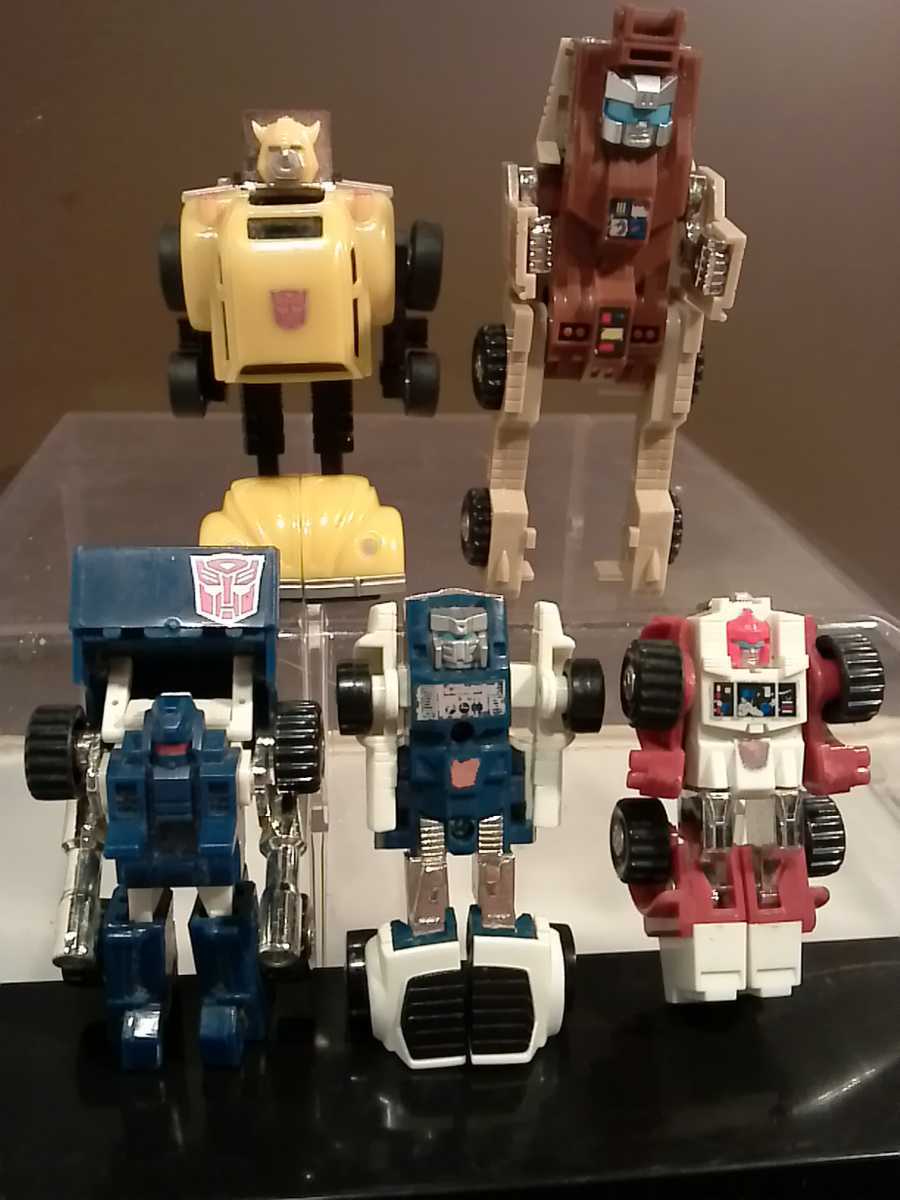トランスフォーマー(1985頃)『ミニボット シリーズ』中古/現状 