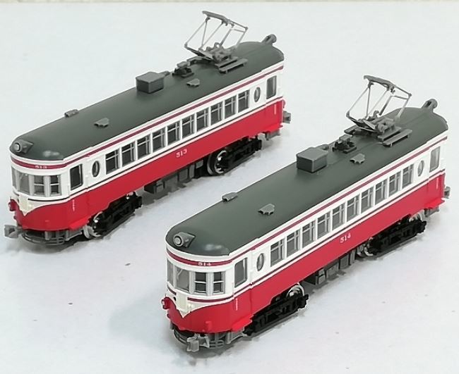 MODEMO 名鉄モ510形 赤白塗装2両セット