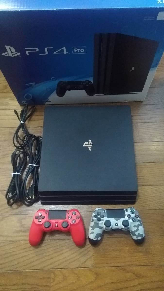  PS4PRO＋コントローラー2個＋ ソフト8本 FF7リメイク バイオハザードヴィレッジ ゴーストオブツシマ等(PS4本体)｜売買されたオークション情報、yahooの商品情報をアーカイブ公開 - オークファン PS4本体