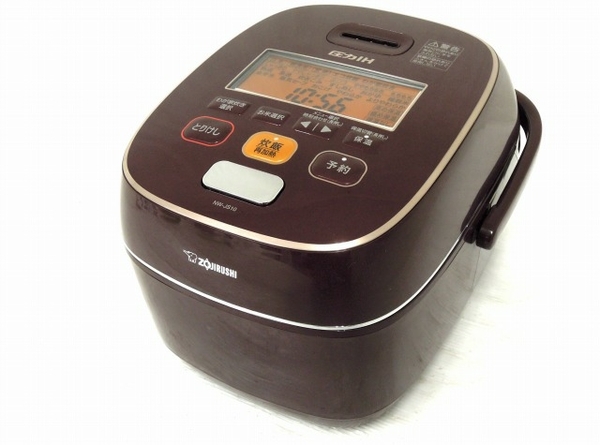 象印 圧力IH炊飯ジャー NW-JS10 5.5合炊き ホワイト 2018年製 ZOJIRUSHI NW-JS10 2018年製 圧力 IH 炊飯ジャー 5.5合炊き 象印 炊飯