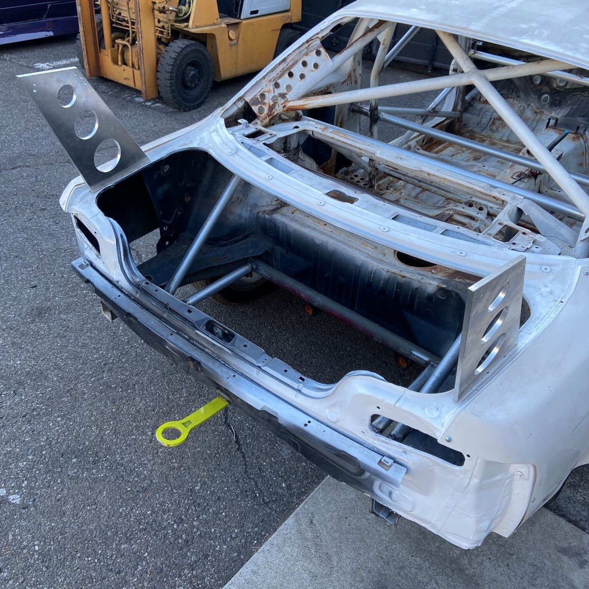 S14 シルビア 日産 箱 フレーム ボディ 競技車両 ロールバー 書類付き 