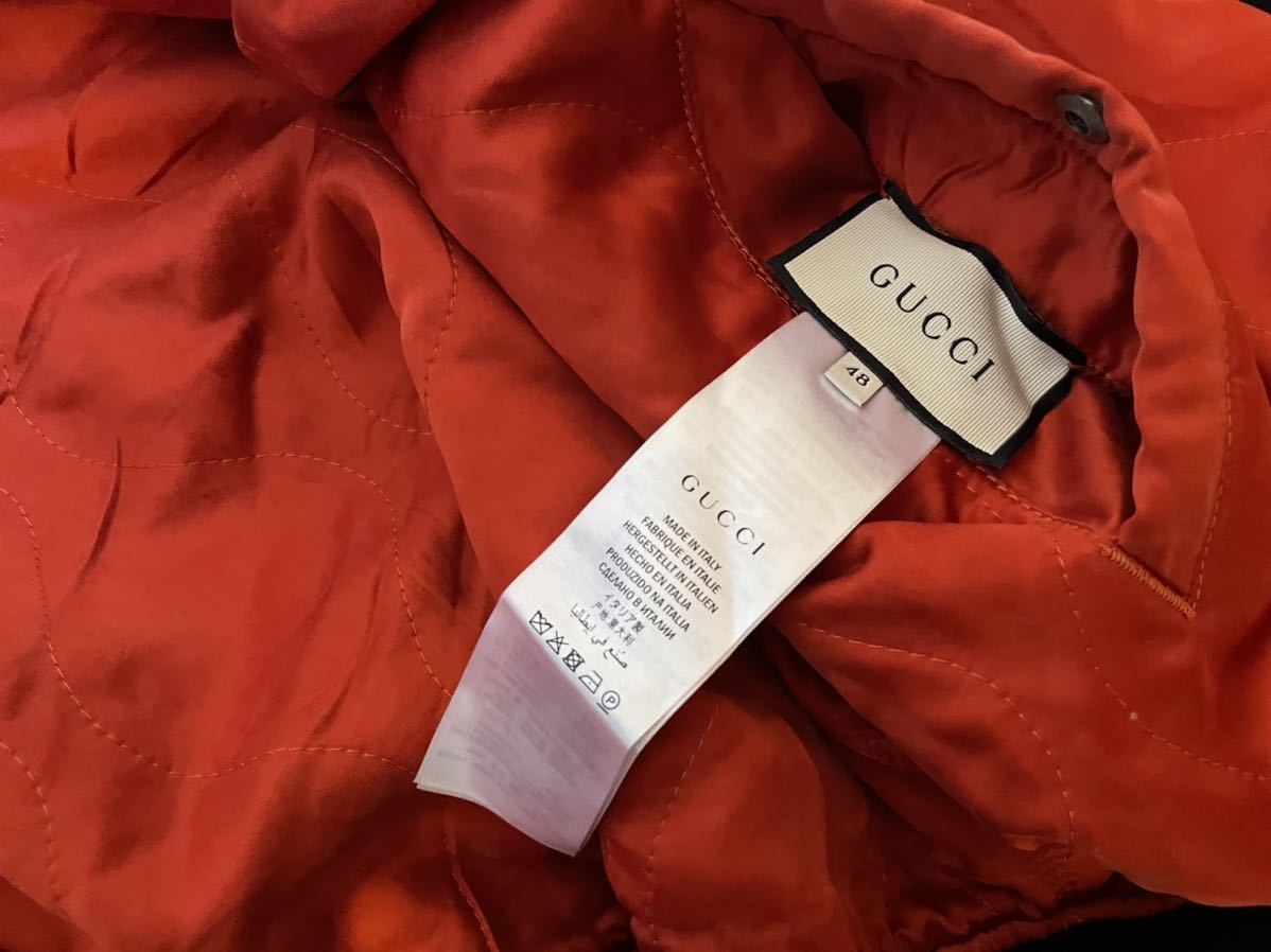 グッチ ボンバージャケット 48 M リバーシブル modern future gucci