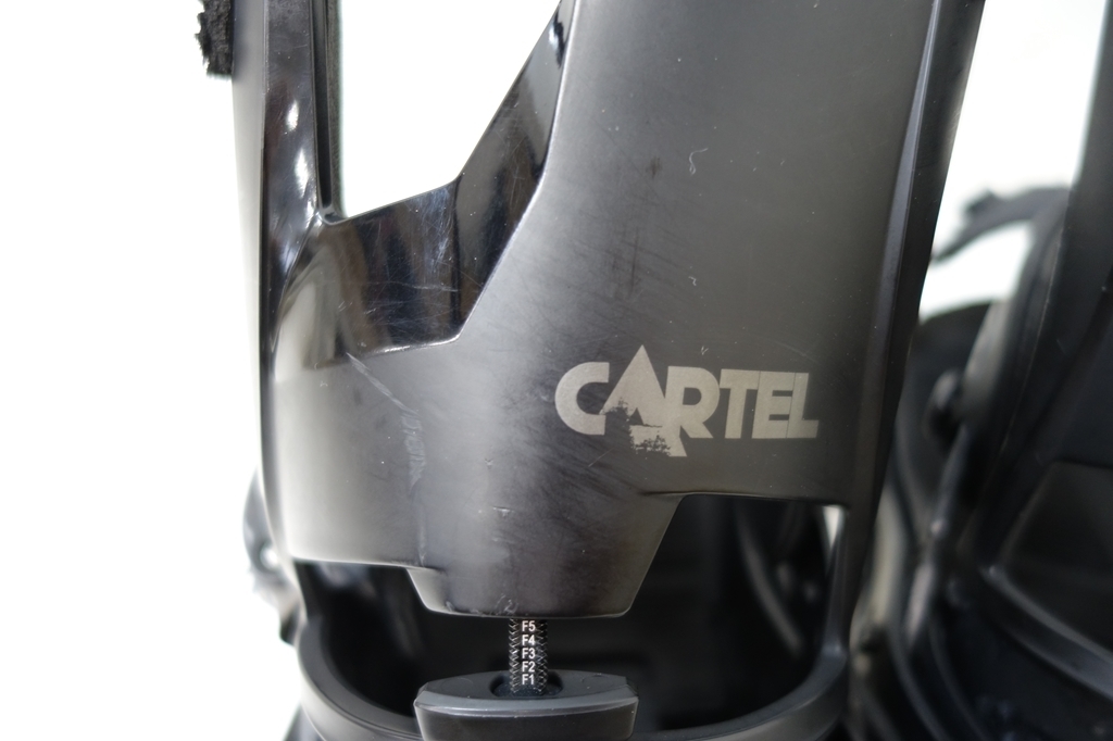 中古 16/17 BURTON CARTEL Mサイズ Re:FLEX スノーボードビンディング