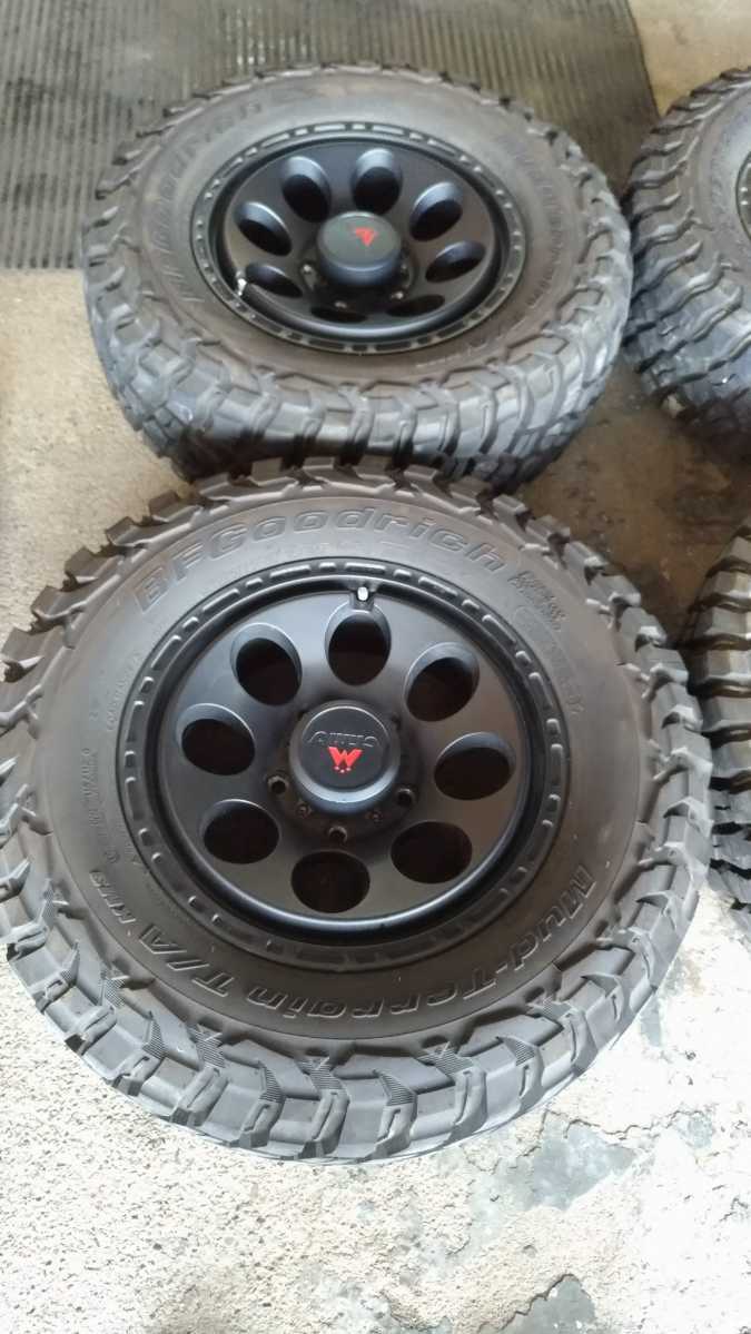 ジムニー クロカンタイヤ ホイール4本セット！バリ山です！JA11 JB23