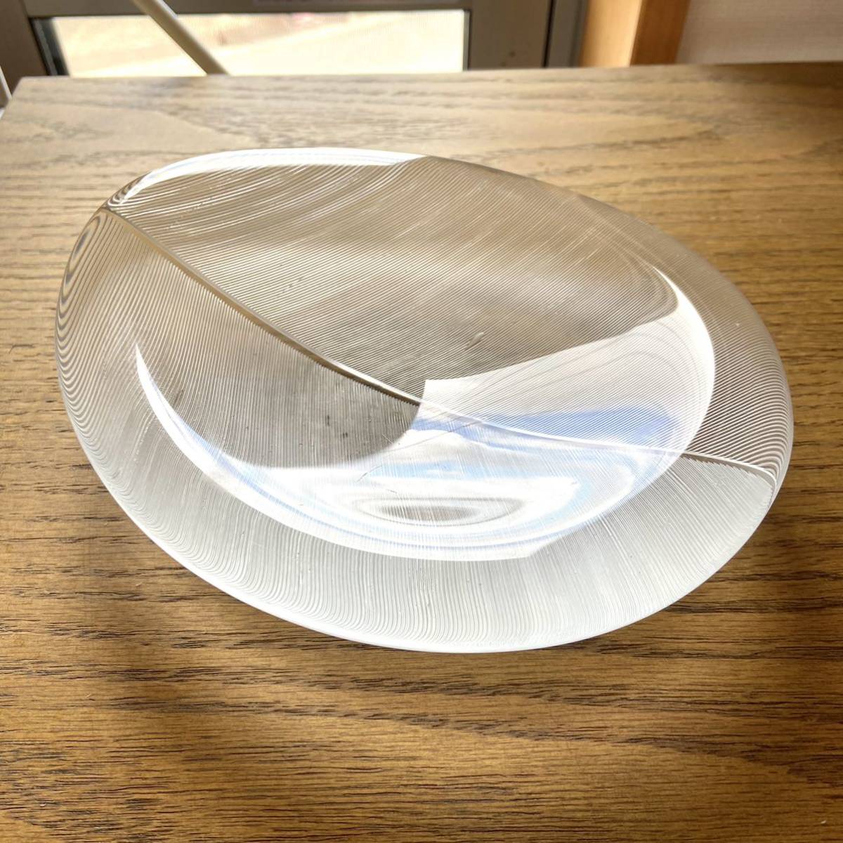 Tapio Wirkkala Art Object 3337｜コームカットのガラス作品｜タピオ