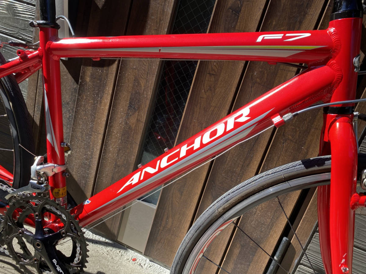 値下げ今回限定。中古品 クロスバイク ANCHOR F7 2x8 700c(M 