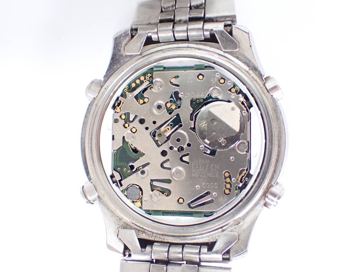 CITIZEN シチズン C300-Q01709 腕時計 NAVIHAWK THUNDER BIRDS SKY