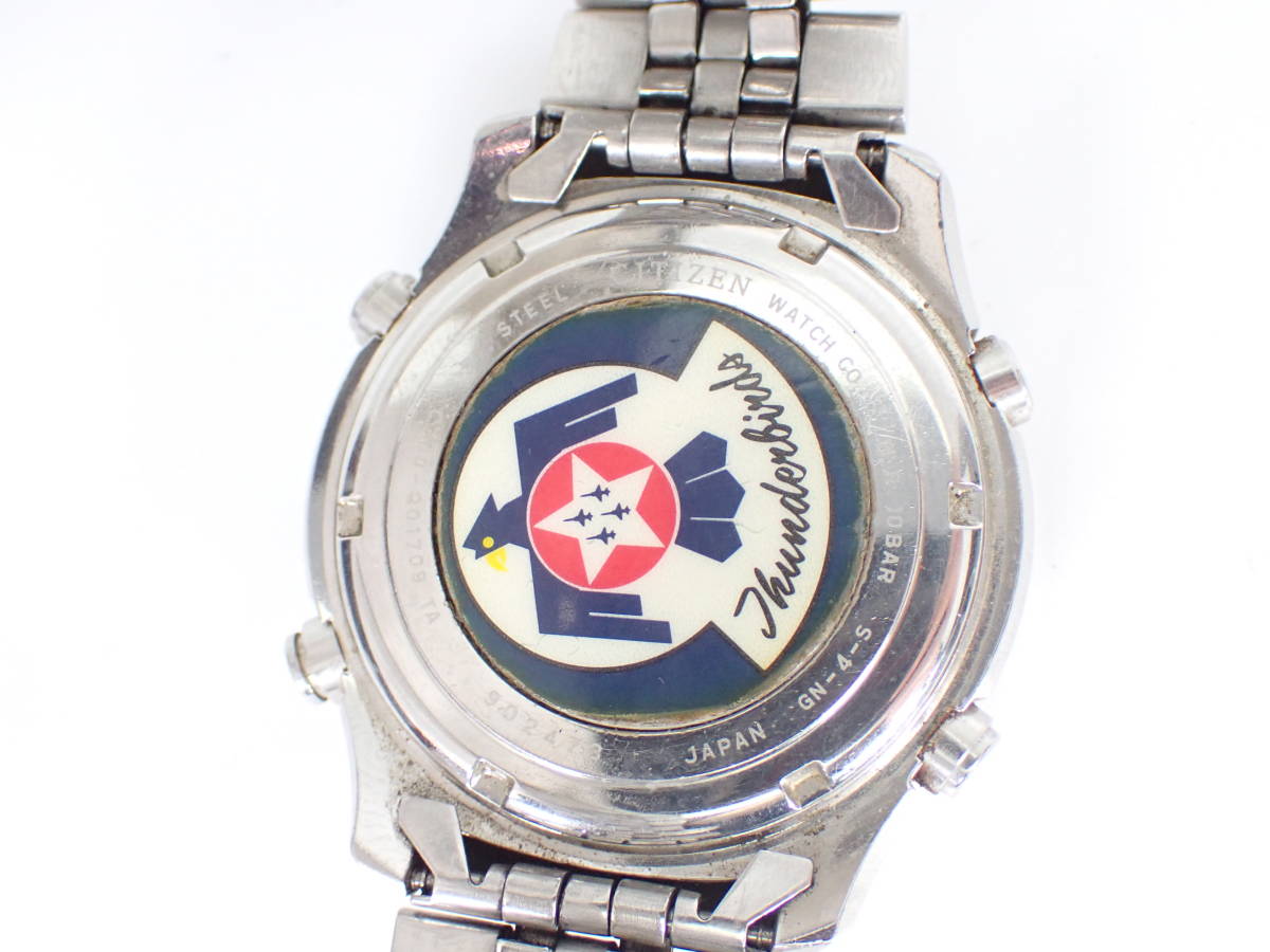CITIZEN シチズン C300-Q01709 腕時計 NAVIHAWK THUNDER BIRDS SKY