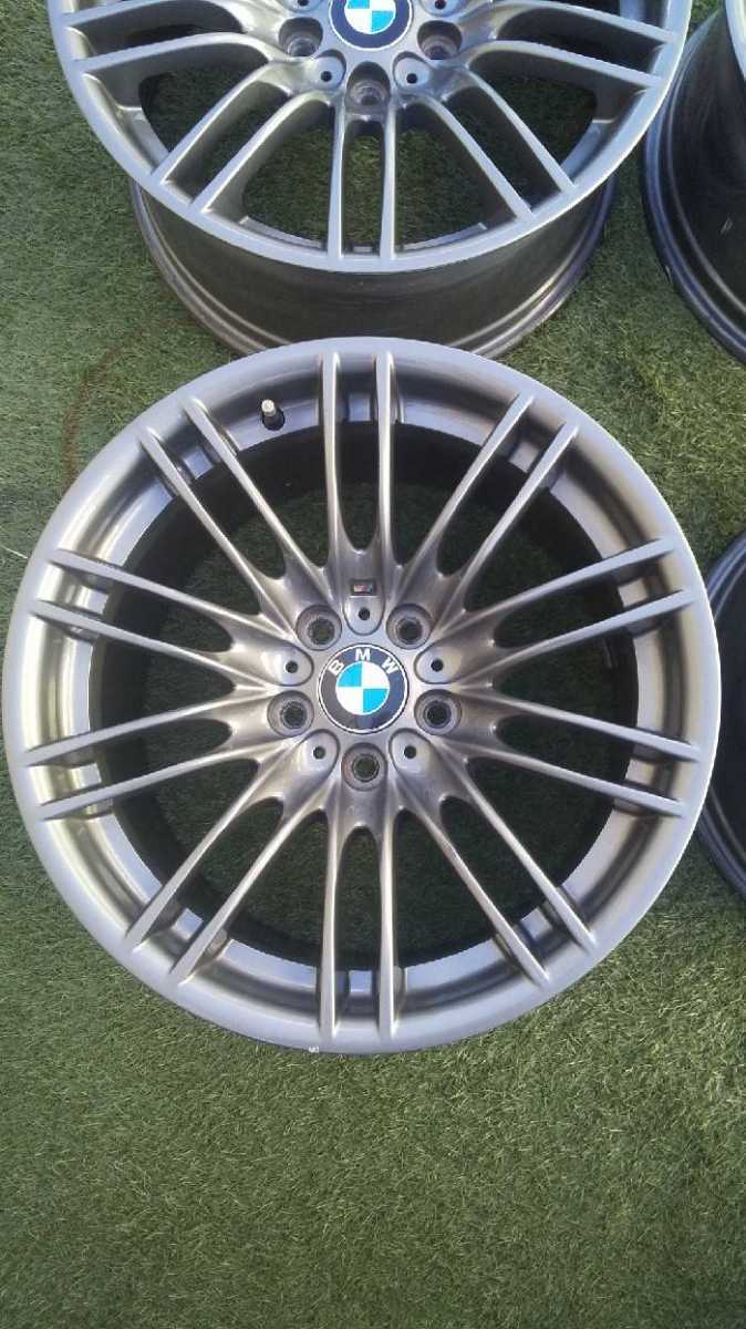美品】BMW E92 M3 18インチ 純正ホイール前後4本 1台分セット F8.5J+ 