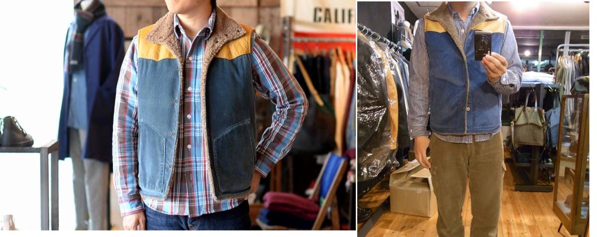 デラックスウエア／LAUNCH BEST／（D−03）DUDE VEST DELUXE WARE/デラック スウエア☆ランチベスト/D-03 DUDE VEST【S
