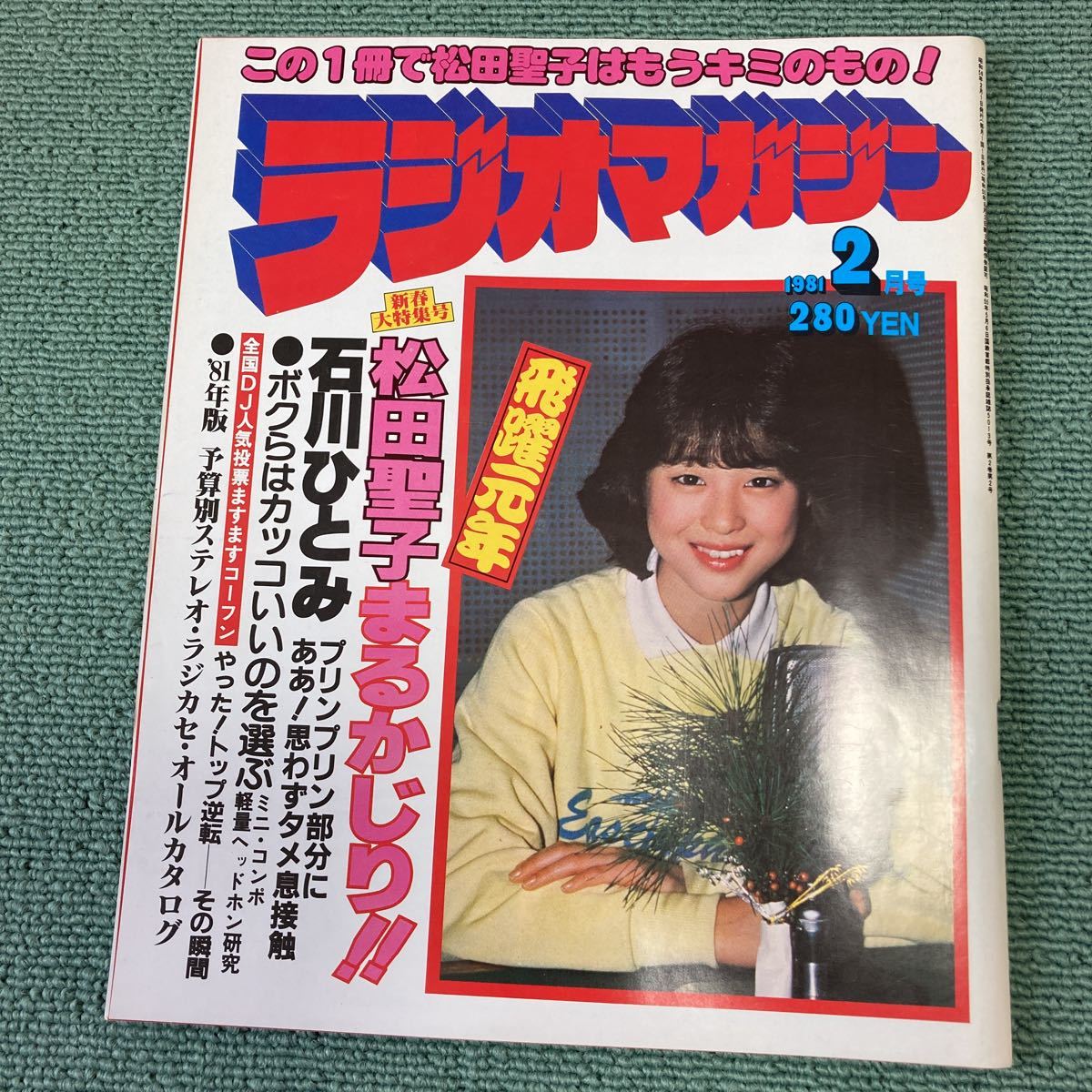 松田聖子 PERFECT DATA FILE」 第23号 ～1982年2月～ 手紙社リスト音楽 