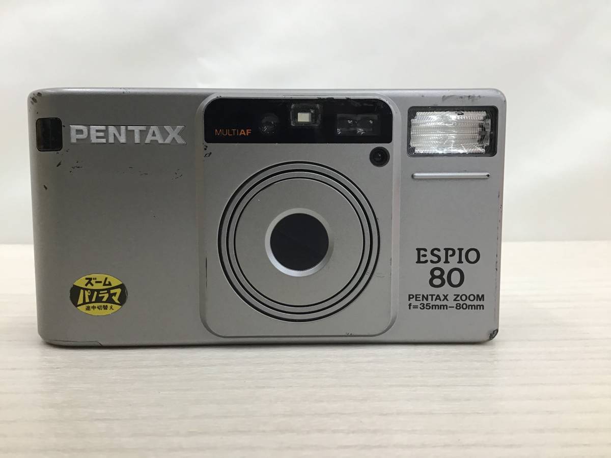 2202030】PENTAX ペンタックス ESPIO 80 PENTAX ZOOM f=35mm-80mm 名