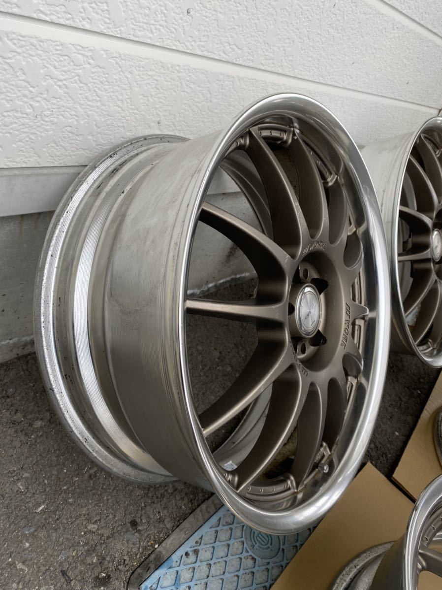 4本】WORK 戦 イクサ ワーク WORK XSA 02C 18×7．5J 5