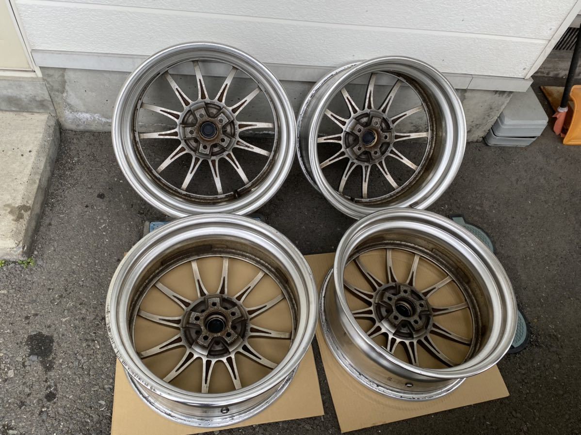 4本】WORK 戦 イクサ ワーク WORK XSA 02C 18×7．5J 5